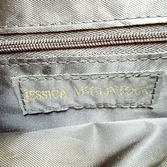 Jessica McClintock Black Patent Clutch / Evening Bag - Picture 6 of 6